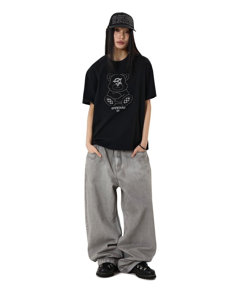 Opeunyadeu(Owai) Patch Dolly Tee - Black