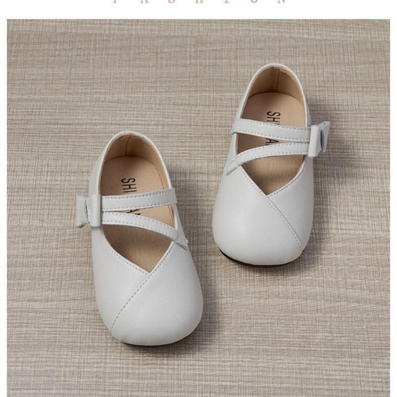 

Baby Shoes with Soft Sole, Girls Velcro Fastening for Learning To Walk and Anti-slip Function 25 бежевий