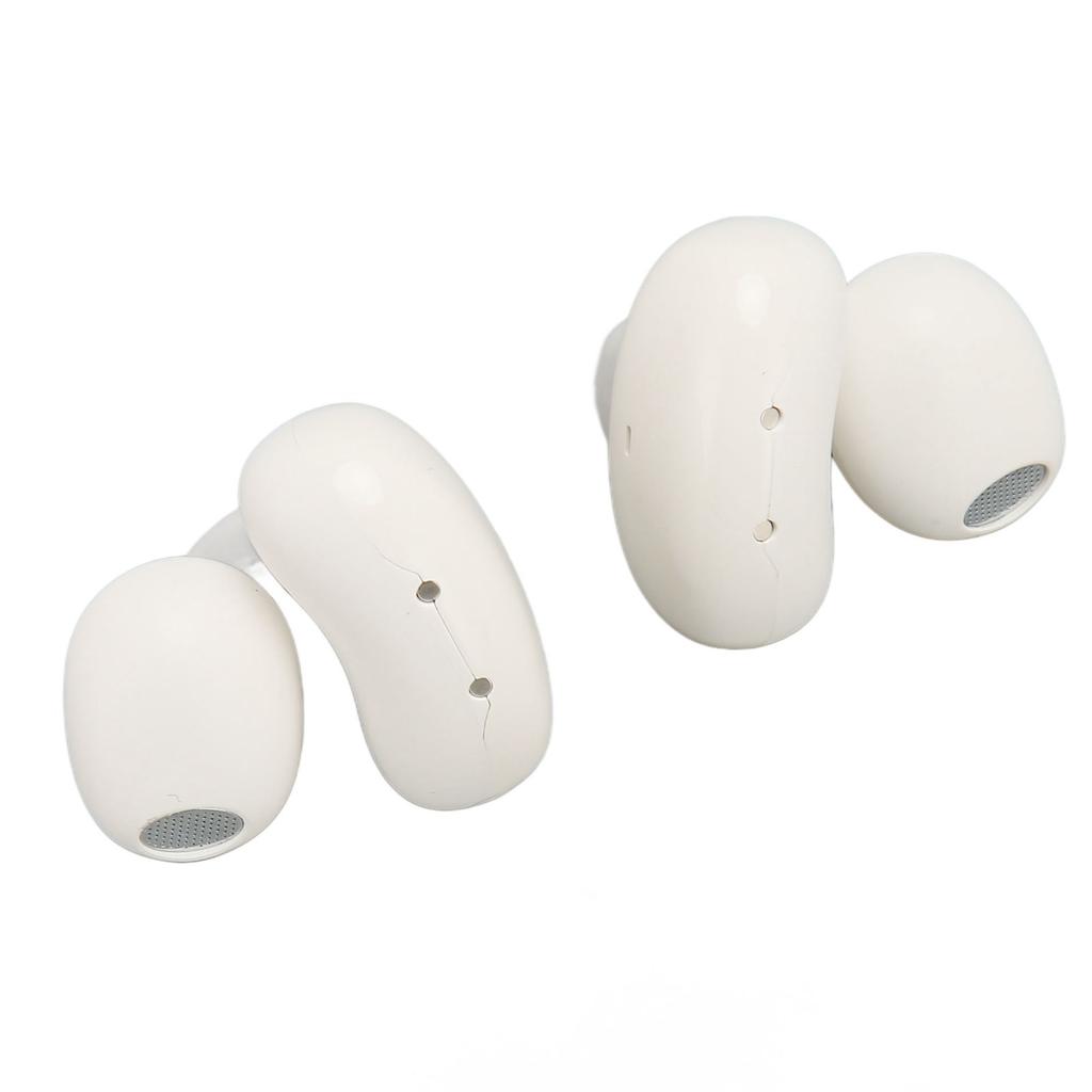 Ear Clip Bluetooth Earbuds HiFi Stereo Noise Canceling 55H Playtime Wireless Clip On Earphone for Sports Travel Gym