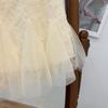 Girls' Pearl Button Sequin Cheongsam Mesh Fishtail Summer Dress - Short Sleeve Princess Style
