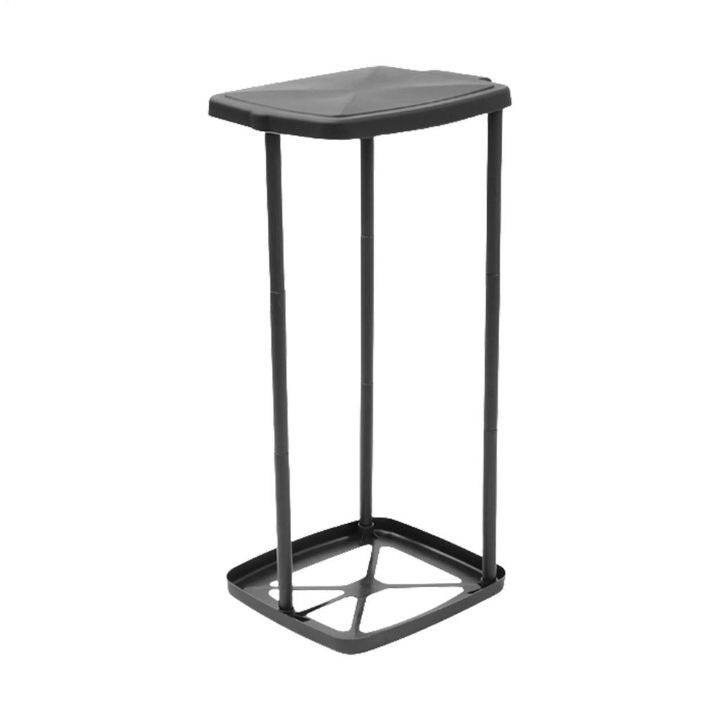 Trash Bag Holder Stand Portable Rubbish Bag Holder Telescopic Garbage Holders Waste Storage Frame with Lid for Living Room Yard