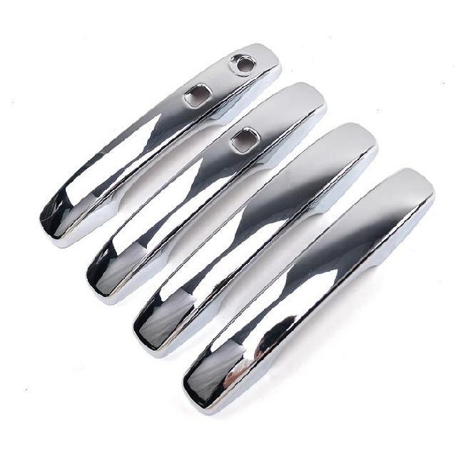 4X ABS Chrome Car Smart Door Handle Cover Trim For Ford Ranger 2024 2025