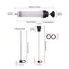 Automotive Fluid Extractors Pumps Oil Change Syringes with Hose Manual Fuels Suction & Filler Fluid Oil Change Evacuator 500cc