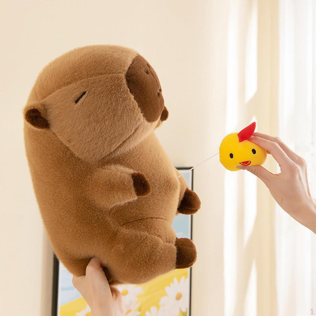 Soft Stuffed Toy, Capybara Animal Realistic Comfortable Plush, Doll