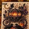 Sieraden Kralen Kunst Ambacht Halloween Nep Parel Set, Pompoen Geest DIY Schilderen Handgemaakte Muurhangende Afbeeldingen 3D Ambacht Set voor Volwassenen, Sets