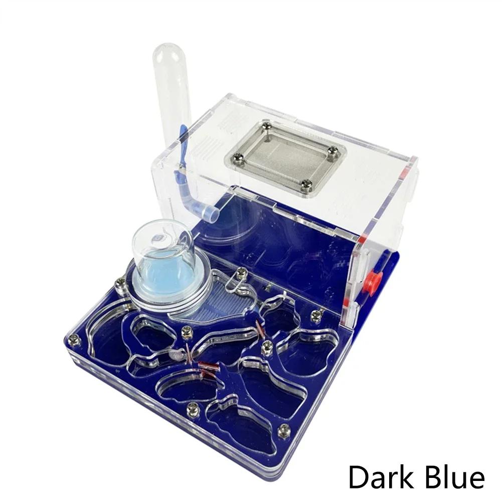 DIY Acryl Flat 3D Ant Farm Ant Nest with Feeding Area Ant House Insect Villa Pet Anthill Workshop with Moisturizing Water Tower