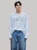 ZBLACK Star Selection Long Sleeve (White-Grey Print)