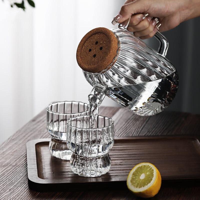 Shangqi High Borosilicate Glass Pitcher