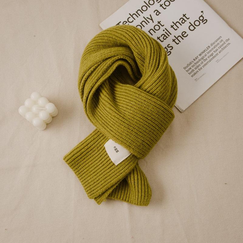 

Корейский шарф в том же стиле Женский Осенне-зимний Вязаный Шерстяной Универсальный Студенческий Утепляющий шею В наличии