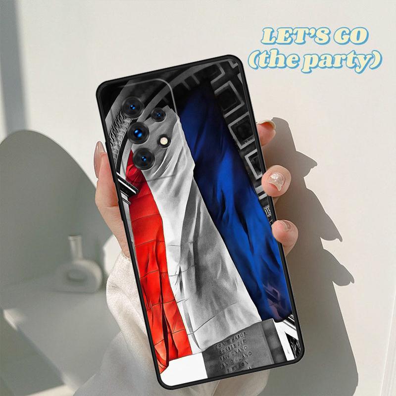 France national flag phone case For Samsung Galaxy A42 A31 A40 A51 A71 A32 A80 A91 A52 A72 A73 A20e A21S A50 A70 A11 A12 Cover