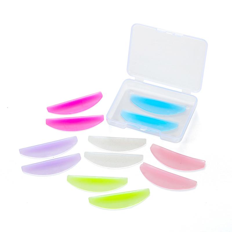 1 Çift Silikon Kirpik Perma Pedleri Kirpik Çubukları Kalkan Kaldırma 3D Kirpik Kıvırıcı Aksesuarları Aplikatör Makyaj Aracı