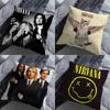 NNirvanaS Cool Pillow Over Living Room Sofa Cushion Cover Home Decoration Bedroom Room Bed Pillow Cover