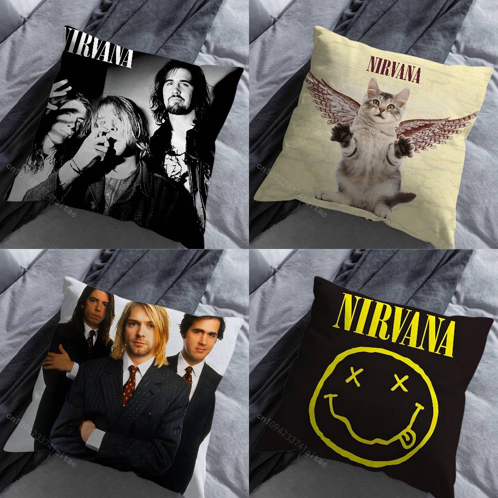 NNirvanaS Cool Pillow Over Living Room Sofa Cushion Cover Home Decoration Bedroom Room Bed Pillow Cover
