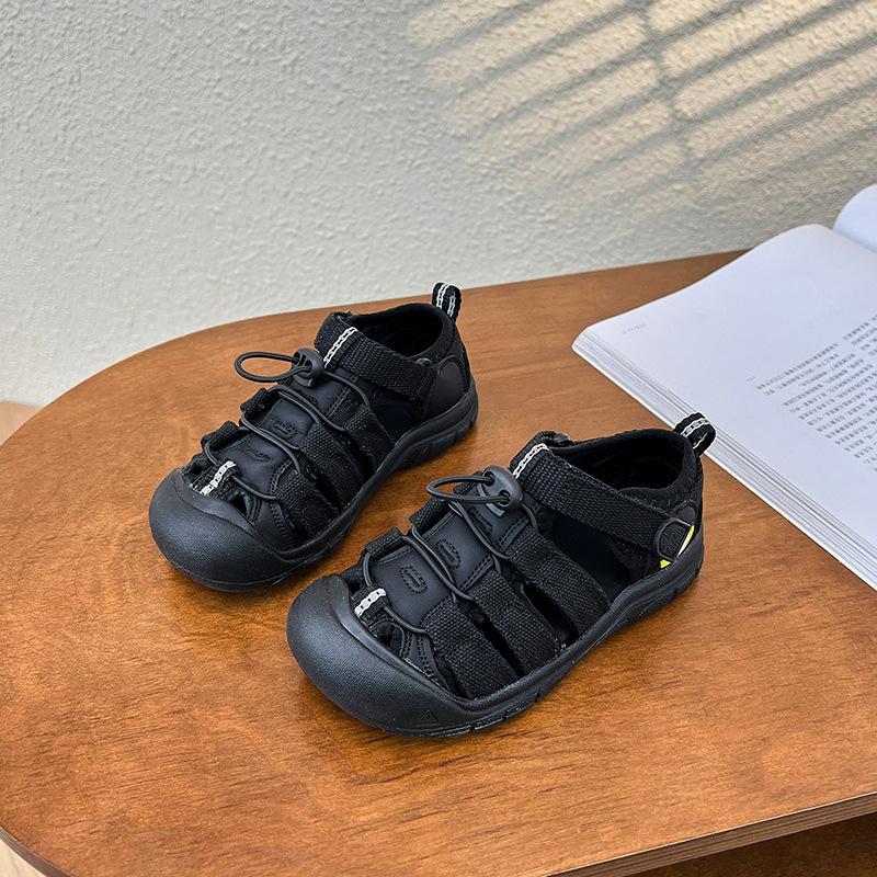 Boys Bag Head Sandals Summer New Children's Sports Soft-soled Beach Shoes Little Boys Camouflage Shoes Wading Stream Shoes