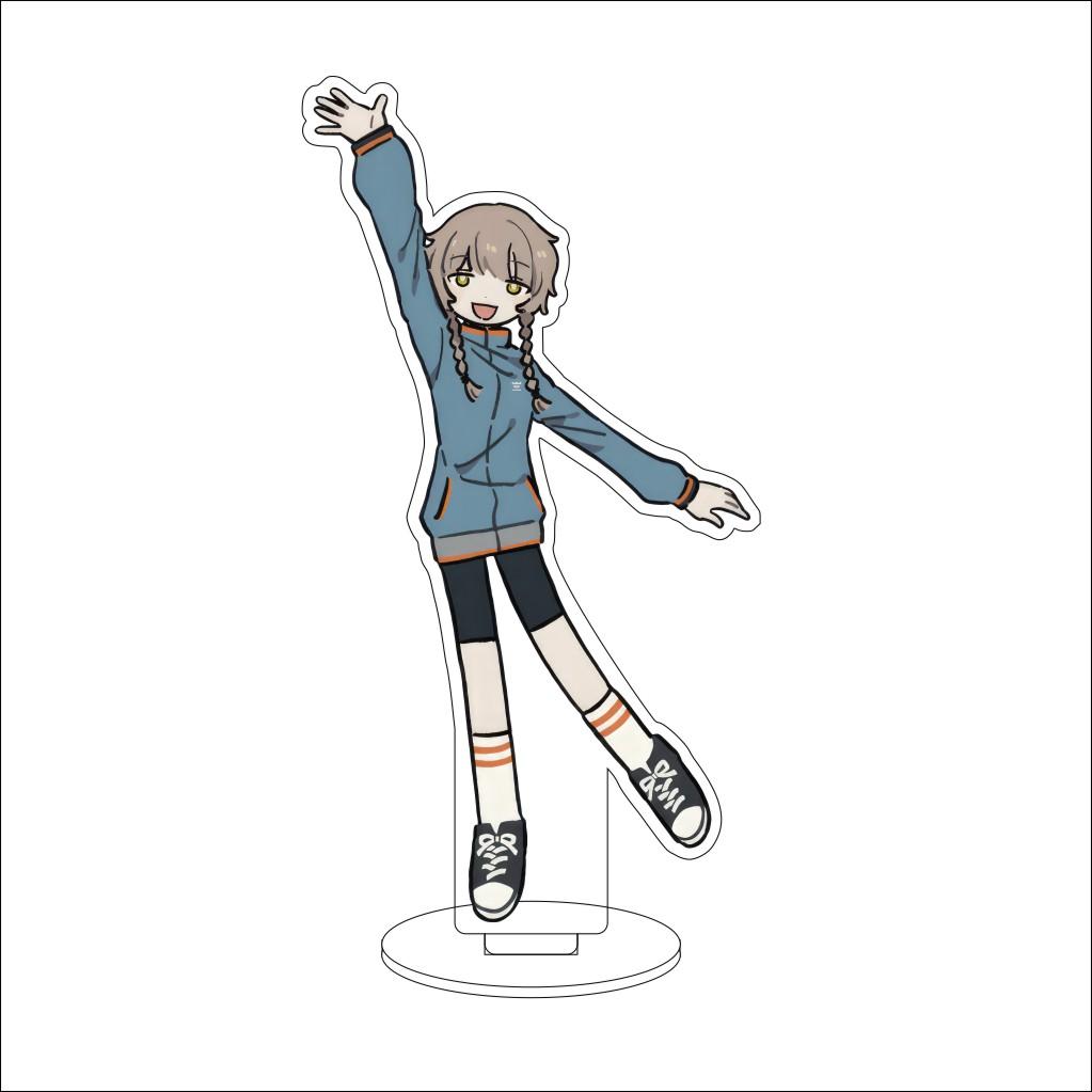 16CM Anime Steins Gate Cosplay Acrylic Stand Ornaments Shiina Mayuri Okabe Rintarou Makise Kurisu Figure Stand Halloween Gifts