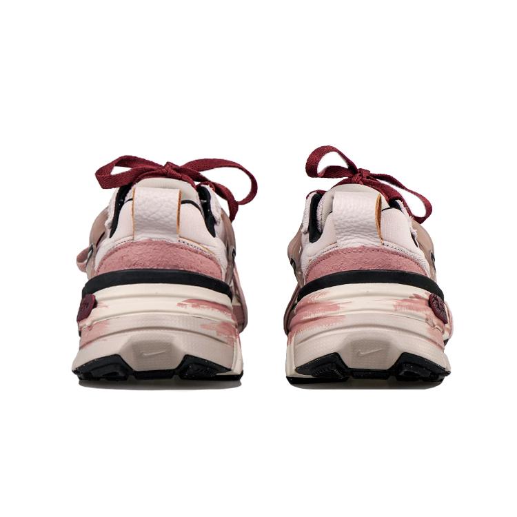 Nike V2K Run Odporne na ścieranie, Oddychające, Lekkie Niskie Buty do biegania Damskie Różowo-Srebrne FN6703-001(Zespół27-)