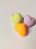 30pcs Resin Heart Push Pins Aesthetic Pastel Macaron Thumbtacks for Cork Board Photo Display Office & Home Decor