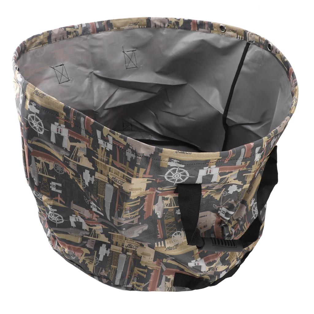 Garden Waste Bag Reusable Large Capacity Foldable Waterproof Dust Proof Lf Trash Container Bag for Yard Lawn