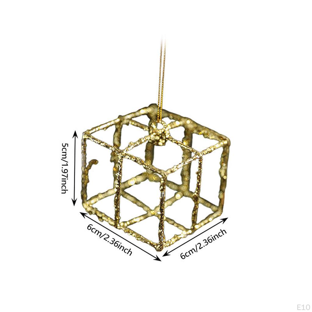 Julpynt Berlock Hänge Kreativ Julgransdekor Dekoration för Restaurang Fest