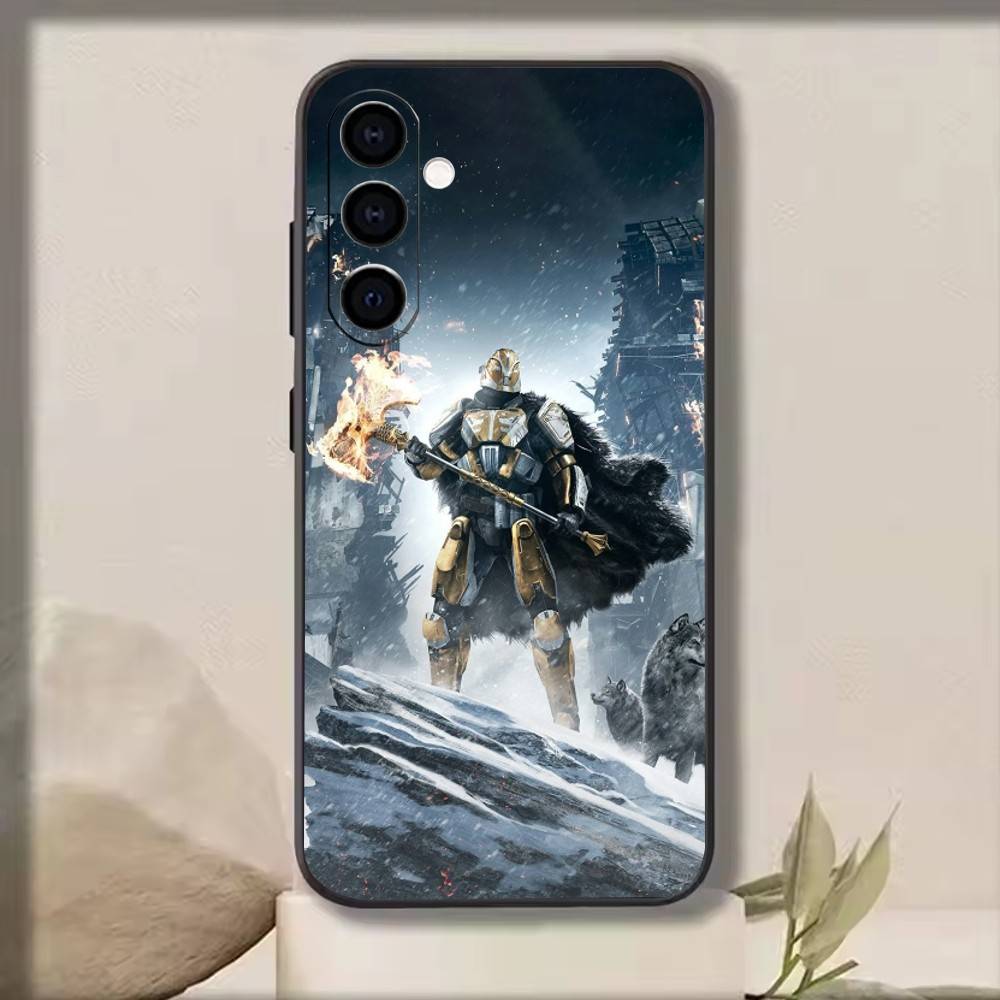 Destiny   Phone Case Black Silicone Soft For Samsung Galaxy A73,A72,A71,A70,A53,A52,A51