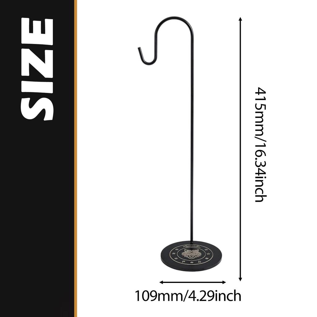 Desktop Wind Chime Holder Chime Stand Hanging Stand Drawing Brush Holder for Tea