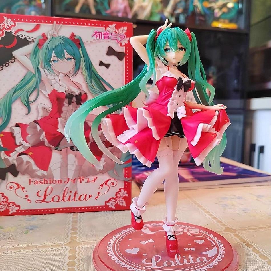 New In Stock Hatsune Miku In A World With Closed Windows Collectible Anime Kawaii Figure Desk Decor Hot Birthday Christmas Gifts