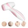 Facial Cleansing Brush Electric Facial Rotating Silicone Brush Rechargeable Deep Cleansing Gentle Exfoliating Face Scrubber