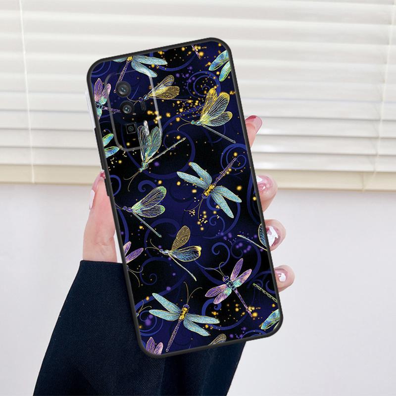 Dragonfly Cover For Xiaomi 15 14 13 Ultra 11T 12T 13T 14T Pro POCO X7 Pro X3 X5 X6 M6 F5 F6 Pro Case