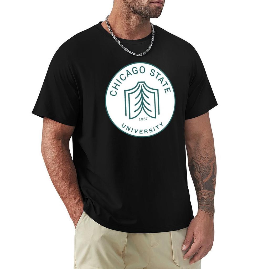 Chicago State University Tshirt Fashion Simple Casual Tee Shirt