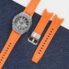 Correa de Resina para Casio G-Shock GST-W300 GST-S300 GST-S210B GST-S110 GST-W110 Hombres Reemplazo Pulsera Brazalete de Goma Camuflada para Reloj