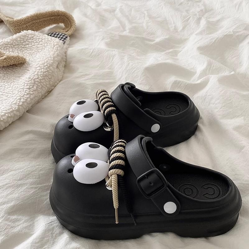 

shoes woman 2025 sale shoes with free shipping sneakers for women ladies shoes Ladies thick-soled slippers 35-36 чёрный