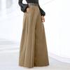New Women's High Waisted Flared Pants, Fashionable and Elegant Wide Leg Pants
