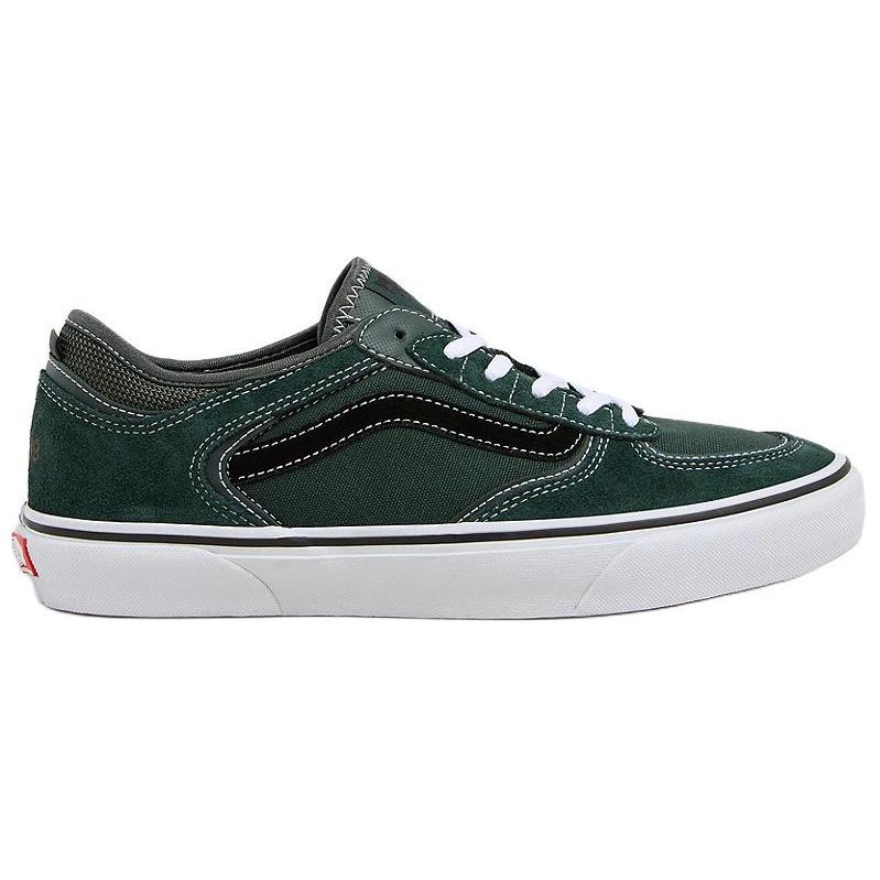 Vans Rowley Soft Comfortable Versatile Low-Top Skate Shoes Unisex sneaker Green VN0A2Z3O1CI
