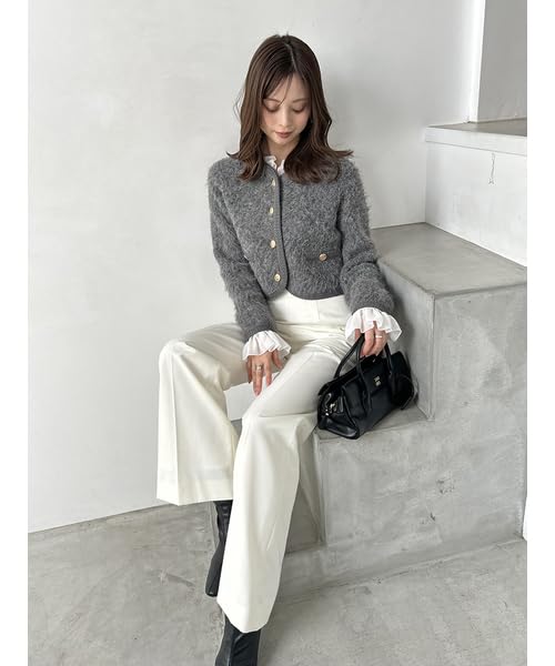 Wide Pants SWFP255029IVR0 High-waisted