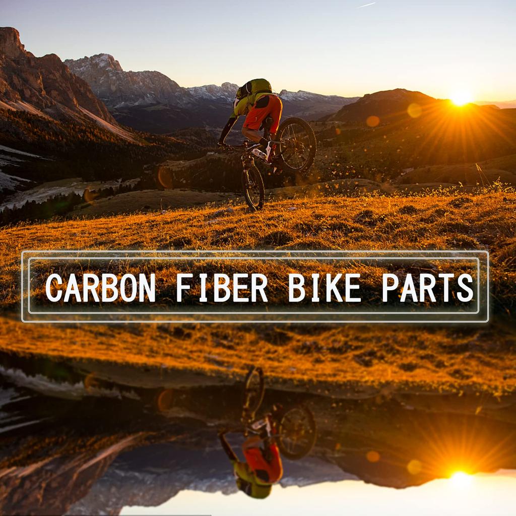 [selling-sports] Bicycle Saddle, Carbon Fiber Cycling Saddle, Ultra Lightweight, Shock Absorbing, Mountain Bike/Road Bike Saddle with Holes