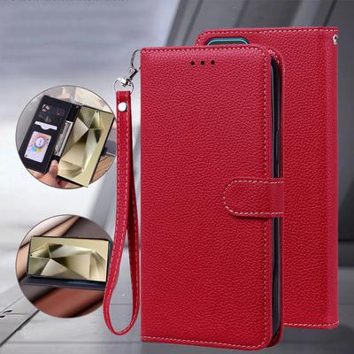 Book Flip Wallet Leather Case For Samsung Galaxy A55 A25 A15 A05S A54 S23 S24 Huawei Honor 100 Xiaomi Redmi Note 12 iPhone 15 14 13 12 Pro Max Cover