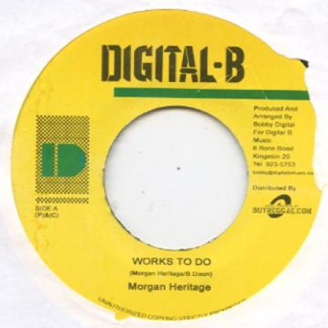 

7inch Record MORGAN HERITAGE / RAS SHILOH - Works To Do / Don t Take Your Love DG61018 Digital B EU 2003 Europe Reggae, Ska & Dub