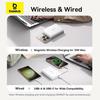 Baseus magnetic power bank 10000mAh 15W wireless fast charging qi2 certification can be used on airplanes PPWPQ10-20