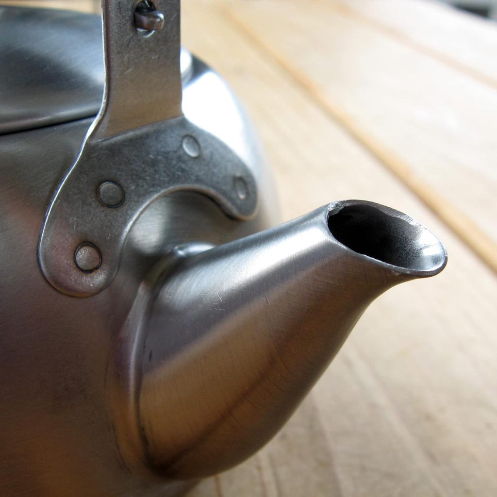 Nagao Kyusu Edelstahl mit Hergestellt in Tsubame-Sanjo (Japanische Teekanne), 320cc, 18-8 Griff, Japan, TM-320