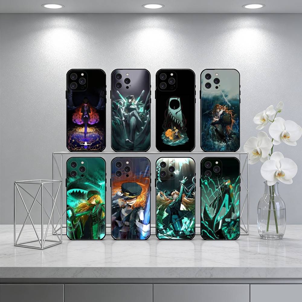 Spiel L-Limbus C-Company Handyhülle Für iPhone 16,15,14,13,12,17,Pro Max,Plus Silikon Schwarze Hülle