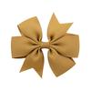 Hot Sale Solid Color Ribbon Fishtail Bow Hair Clip 40 Colors Children's Hair Clip Hair Accessories