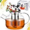 Heat-resistant Glass Teapot with Infuser 730 Ml
