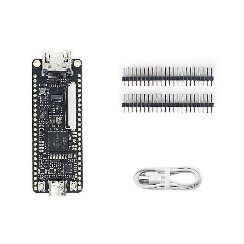 Für Tang Nano 9K FPGA Entwicklungsplatine GOWIN GW1NR-9 RISC-V HD mit Typ-C-Kabel js