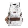 Bolsa para la escuela: Mochila para estudiante de secundaria, mochila para hombre, graffiti estilo coreano, gran capacidad para estudiante de secundaria, alivio de peso, protección de la columna vertebral