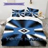 Name Custom Hsv Bilder Logo Pattern Bedding Set Quilt Cover Pillowcase Home Decor Gift (1 * Duvet Cover + 2 * Pillowcase, Without Core)