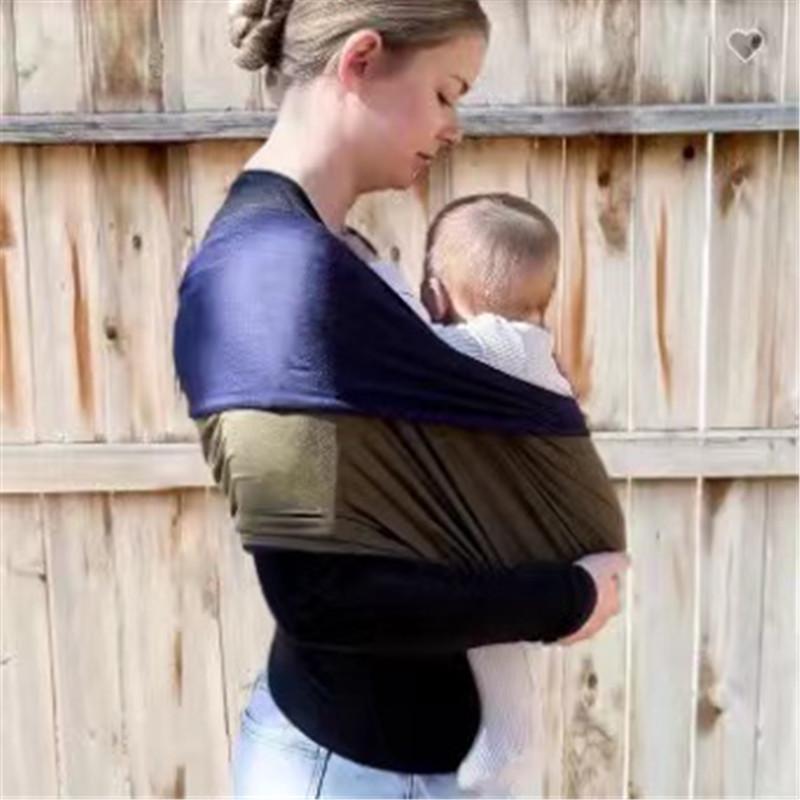 

Mama’s Bonding Comforter: European & American Baby Front-Facing Swaddle Carrier. зелёный/синий