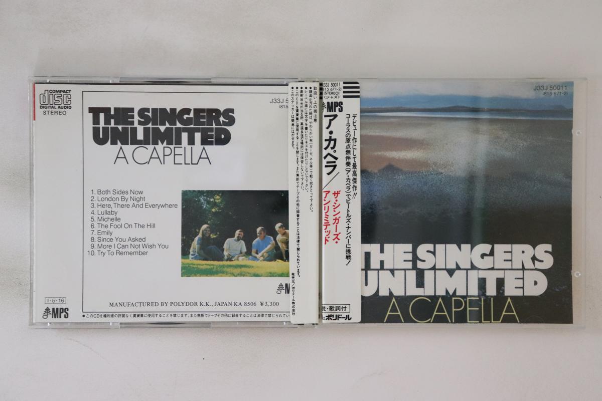 

CD SINGERS UNLIMITED - A Capella J33J50011 MPS Japan Obi Jazz Used