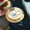 Korean INS Cute Cartoon Puppy For Magsafe Phone Magnetic Griptok Stand For iPhone Funny Foldable Wireless Charging Case Holder