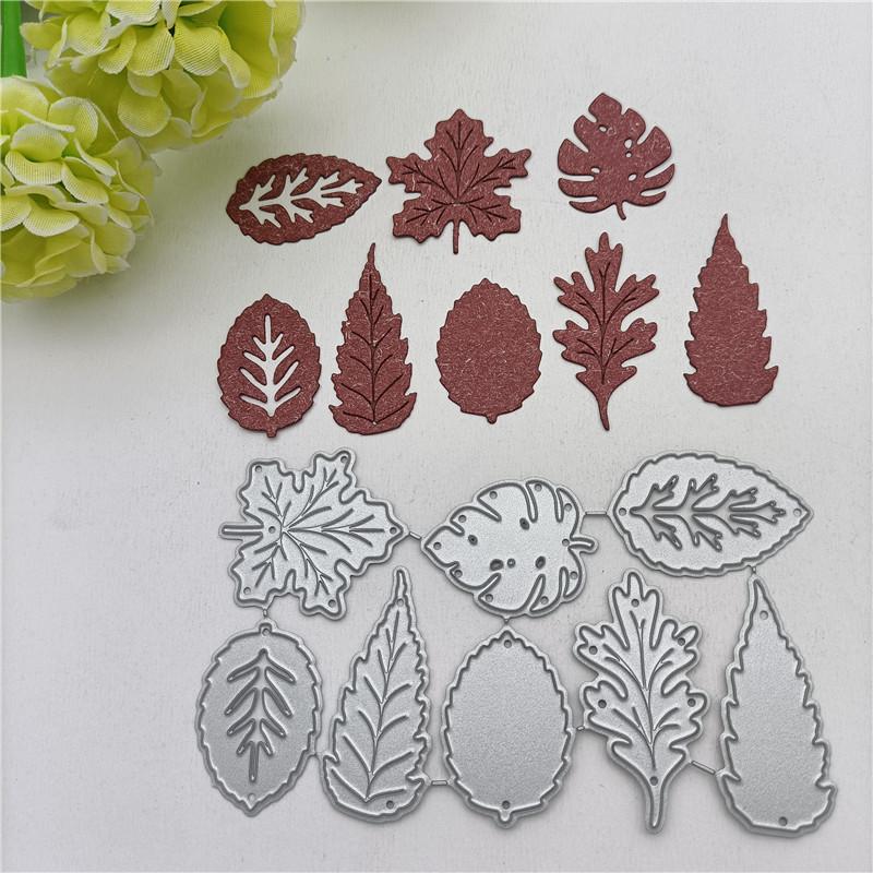 Leaves Metal Cutting Dies for DIY Scrapbooking Album Paper Cards Decorative Crafts Embossing Die Cuts
