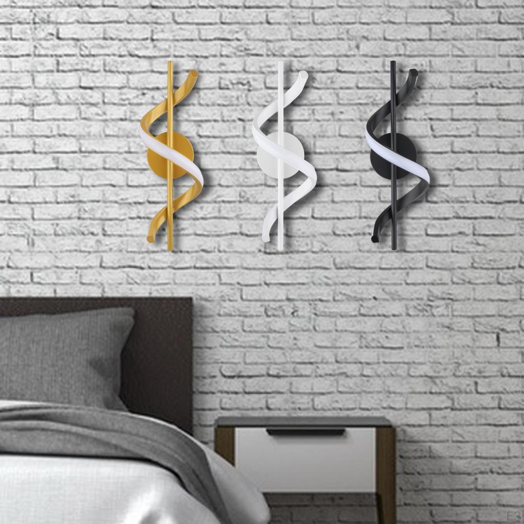 LED Aluminum Wall Lamps, Lighting Decoration Bedside Lamp for Restaurant
